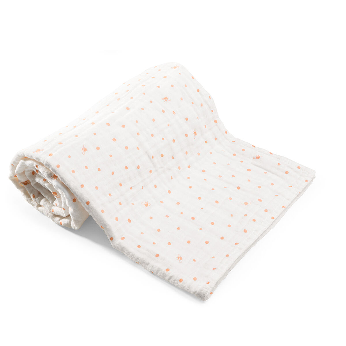 594370stokke blanket muslin cotton coral bee 171201-9004_sp